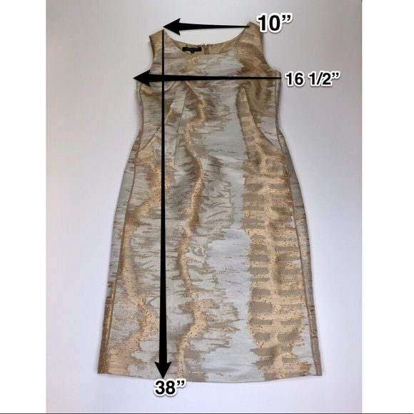 Lafayette 148 Sleeveless Textured Sheath Dress - Picture 4 of 8